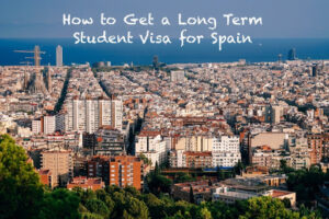 How to get a long term student visa for Spain